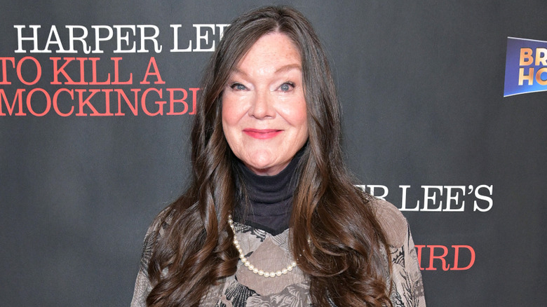 Mary Badham smiling as an adult