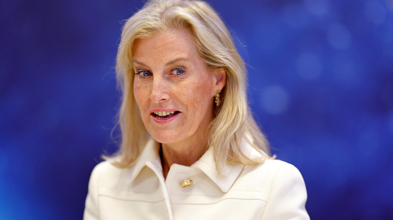 A smiling Duchess Sophie