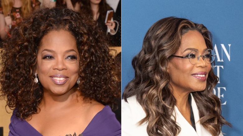 Oprah Winfrey at the 20th Annual Screen Actors Guild Awards/Oprah Winfrey at the 2025 American Ballet Theatre Fall Gala