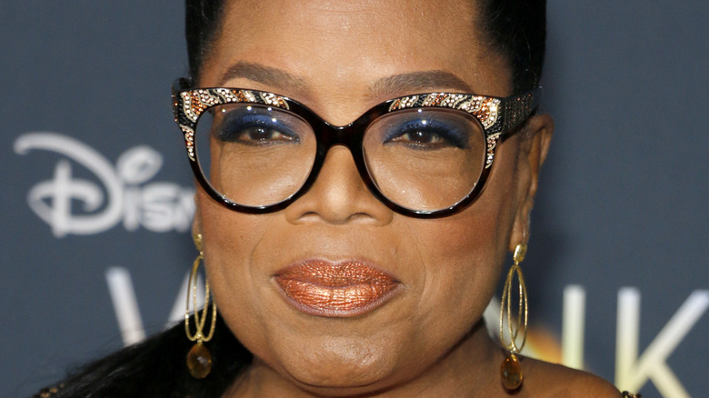 Oprah Winfrey on red carpet