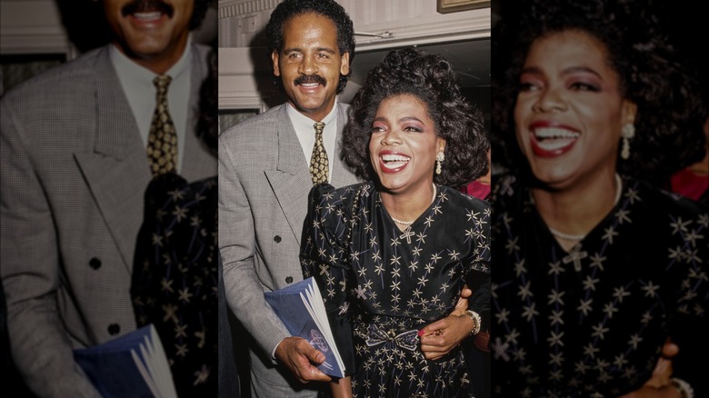 Stedman Graham and Oprah Winfrey at the 16th Daytime Emmy Awards in 1989
