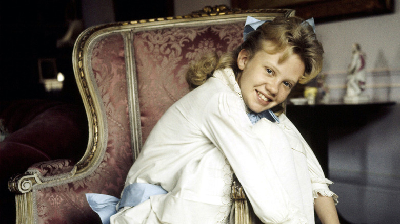 Hayley Mills in a promo for Pollyanna in the 1960s
