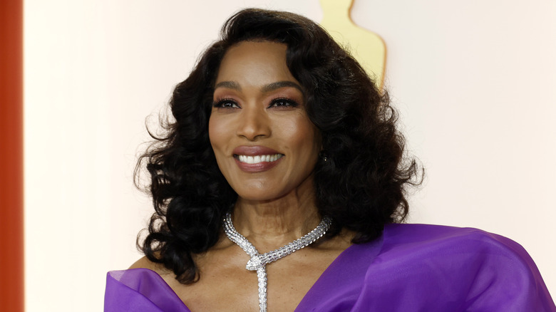 Angela Bassett smiling