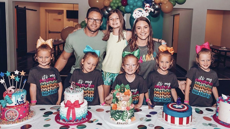 Busby family from "OutDaughtered"