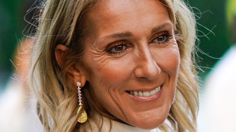 Celine Dion smiling