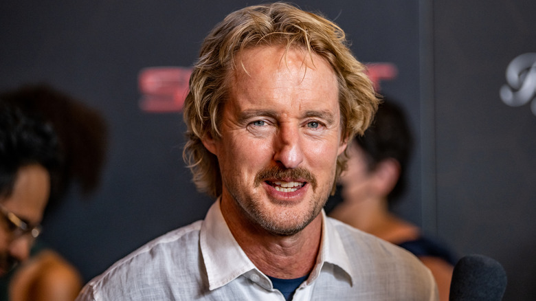 Owen Wilson attending the premiere of Secret Headquarters