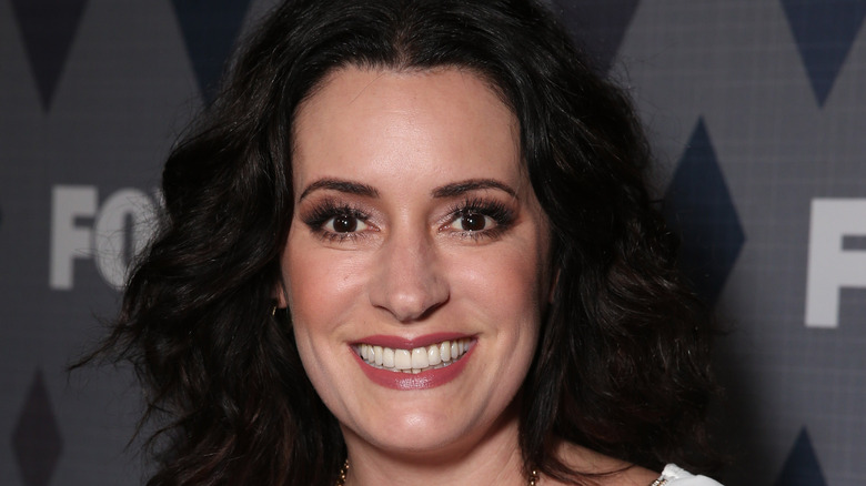 Paget Brewster smiling