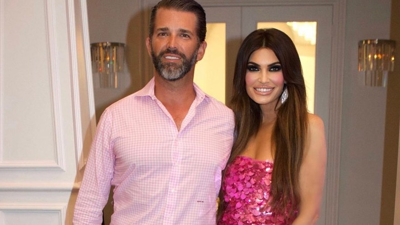 Donald Trump Jr. and Kimberly Guilfoyle posing together