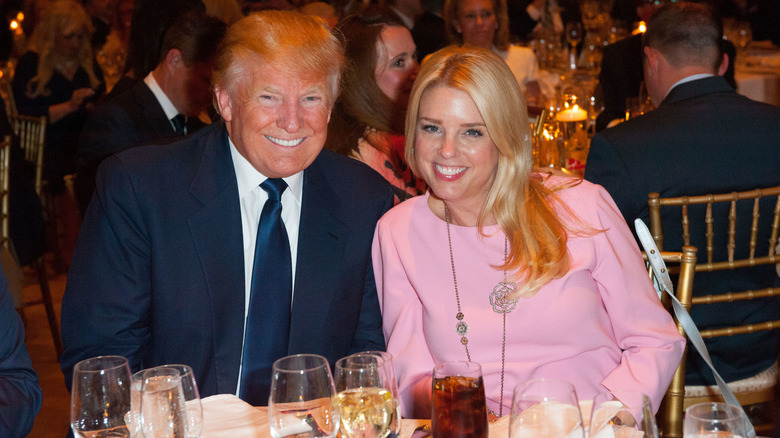 Donald Trump and Pam Bondi together in 2016.