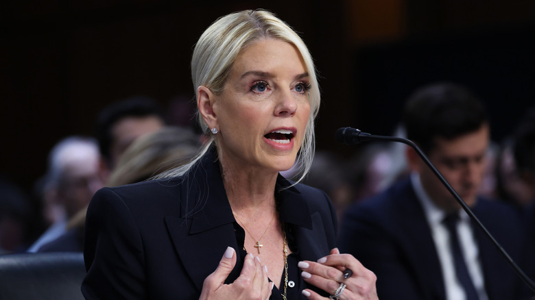 Pam Bondi testifies before the Senate Judiciary Committee
