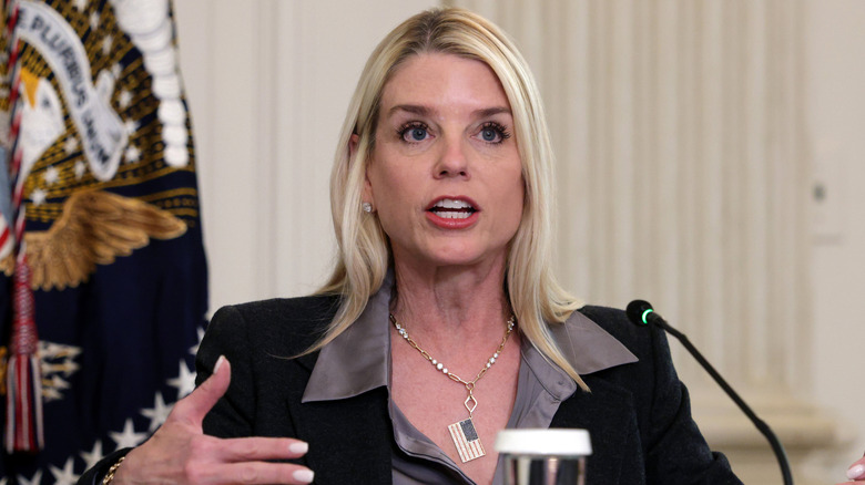 Pam Bondi in October 2023