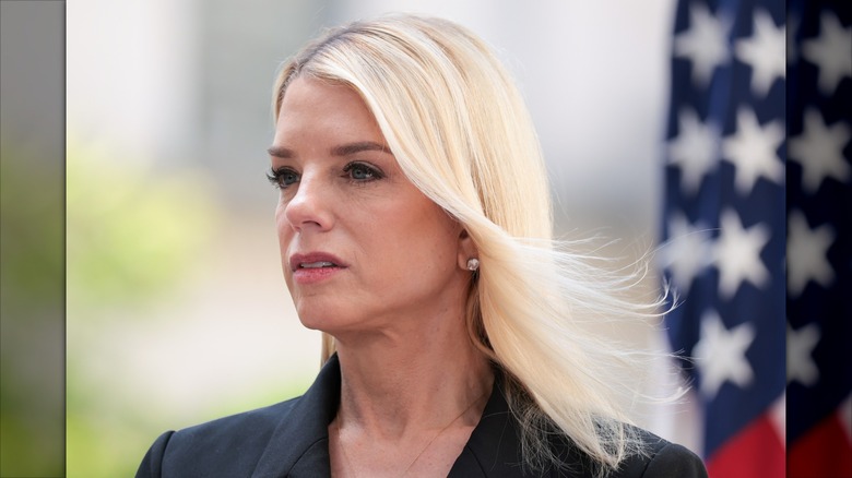 Pam Bondi frowning