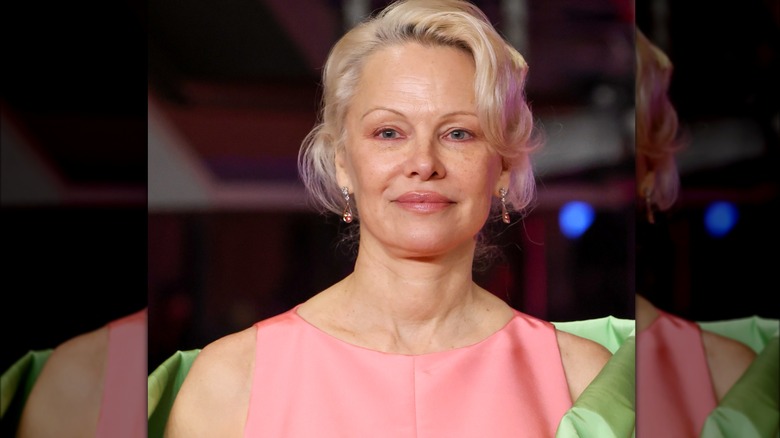Pamela Anderson on Valentine's Day 2026