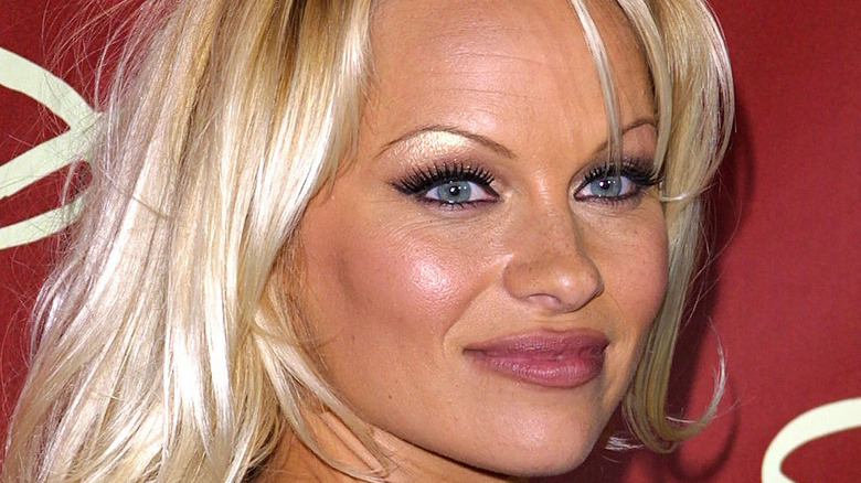 Pamela Anderson smiling 
