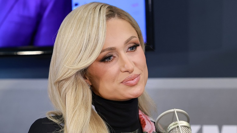 Paris Hilton visits SiriusXM Studios in New York City, NY (2026)