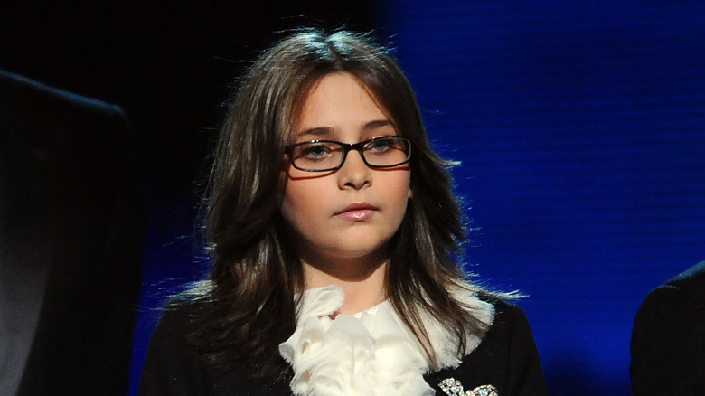 Paris Jackson at the Grammys in 2010