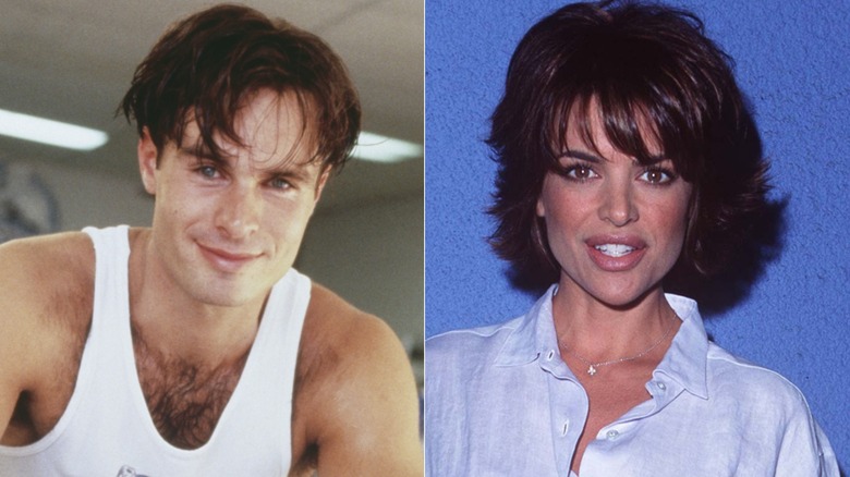 Side-by-side images of Patrick Muldoon and Lisa Rinna