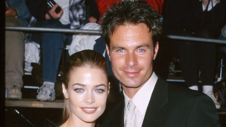 Denise Richards and Patrick Muldoon smiling
