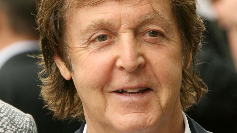 Paul McCartney on the red carpet