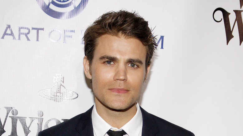 Paul Wesley posing