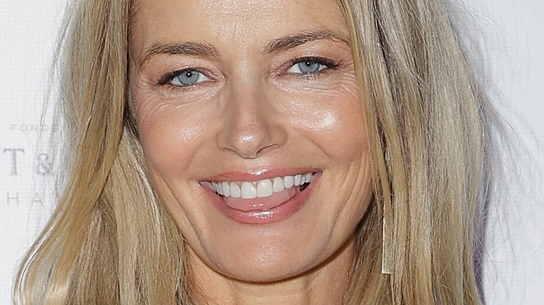 Paulina Porizkova smiles