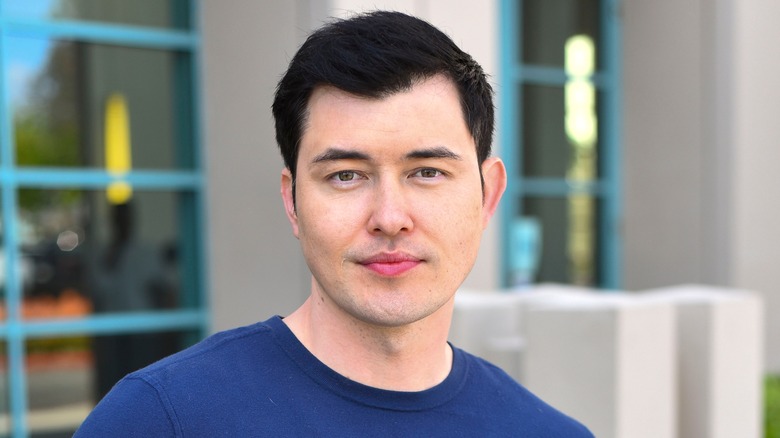 Christopher Sean posing for a photo. 