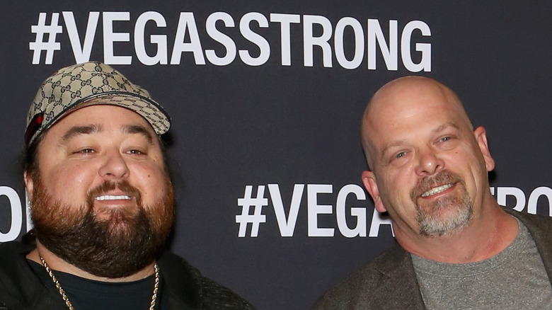 Chumlee and Rick Harrison from "Pawn Stars"