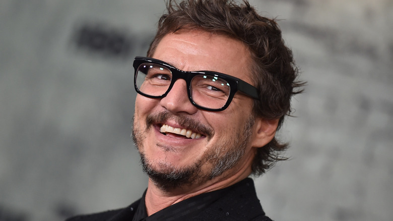Pedro Pascal smiling