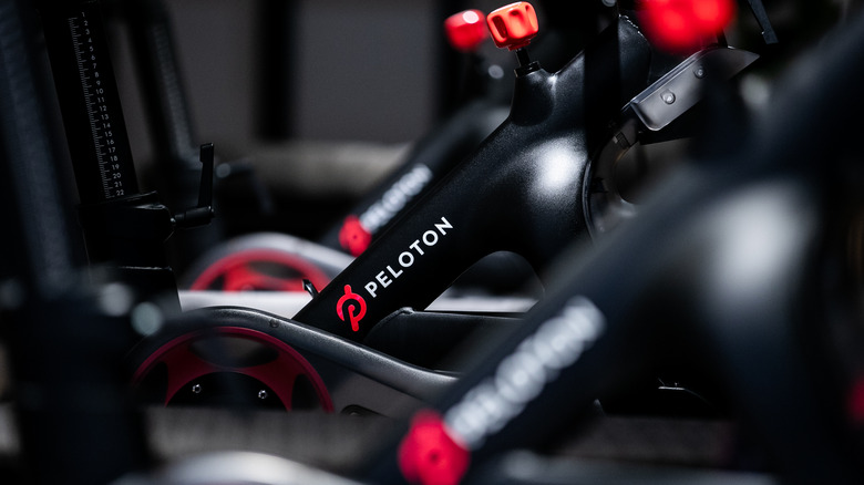 Peloton spin bike