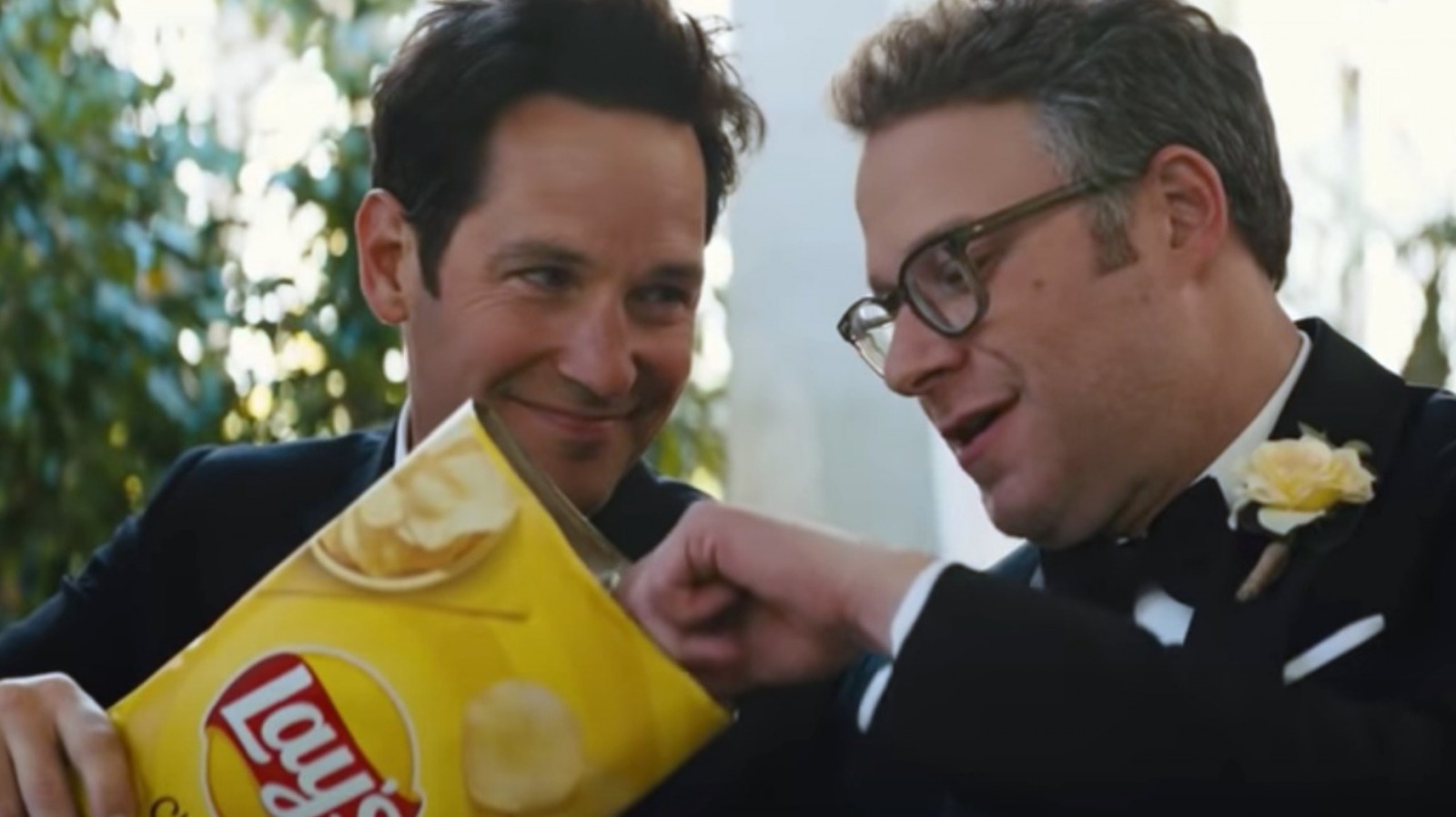 People Are Loving Paul Rudd And Seth Rogen In Lay's Super Bowl 2022