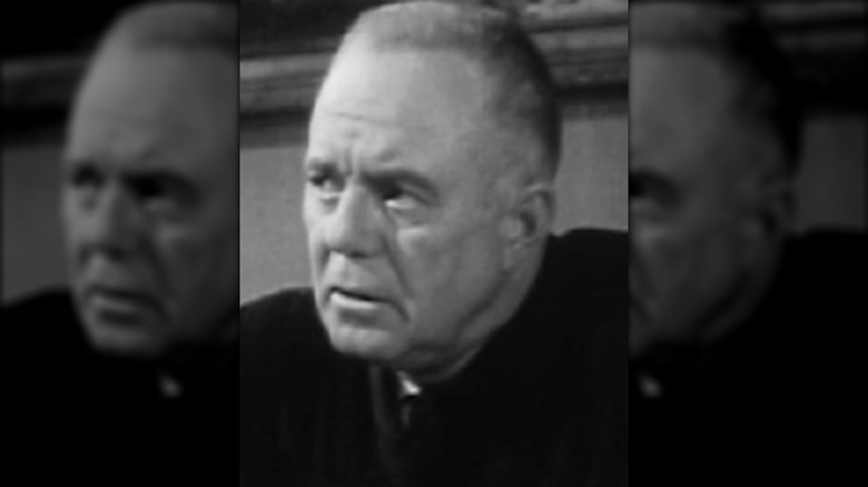John Gallaudet as a judge on "Perry Mason"