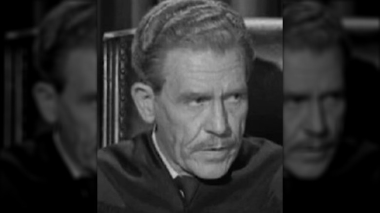 Kenneth MacDonald as a judge on "Perry Mason"