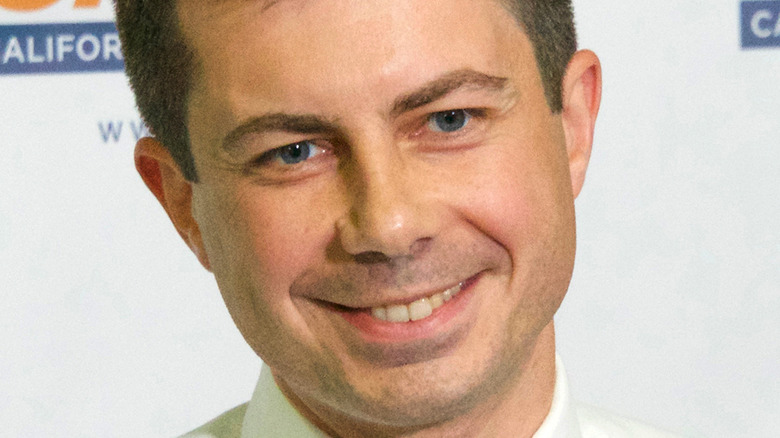 Pete Buttigieg smiling