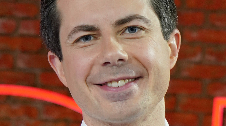 Pete Buttigieg smiling