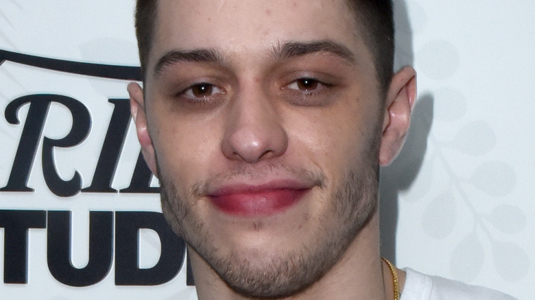 Pete Davidson smiling