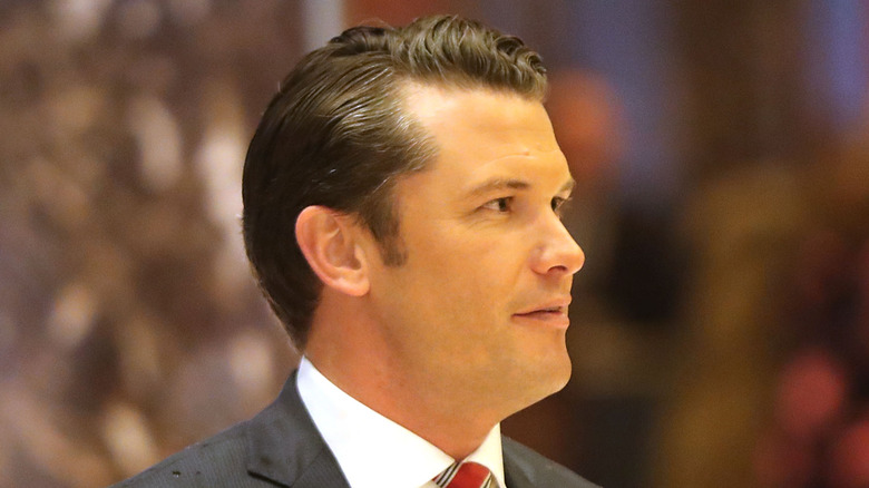 Pete Hegseth at Trump Tower in New York City, NY (2016)