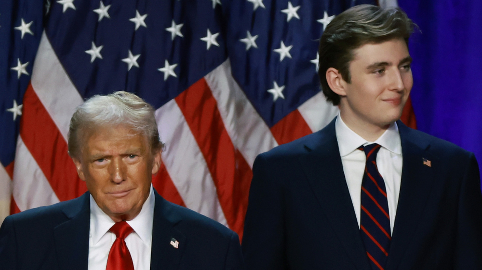 Photo Comparing Young Donald Trump To Son Barron Highlights Their ...