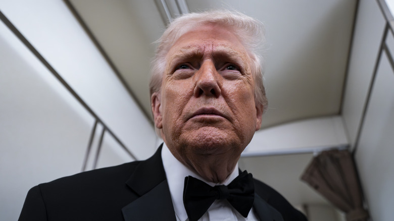 Donald Trump in a tuxedo.