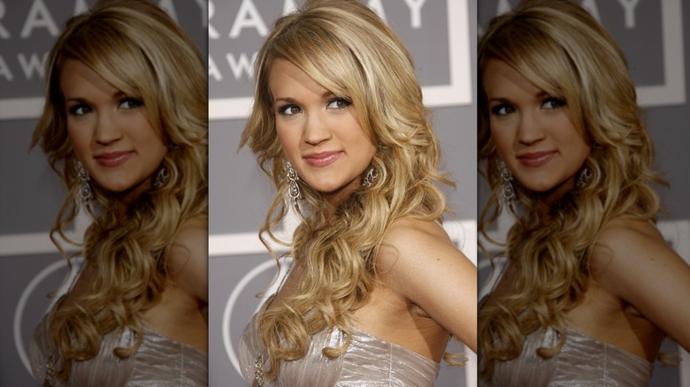 Carrie Underwood at the 49th Annual GRAMMY Awards in 2007