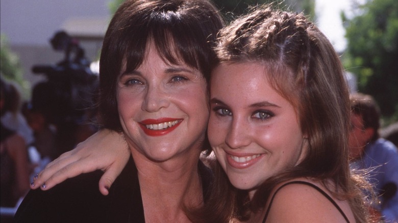 Cindy Williams and Emily Hudson smiling at Hollywood event