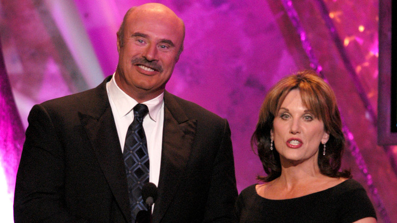Phil McGraw with Robin McGraw