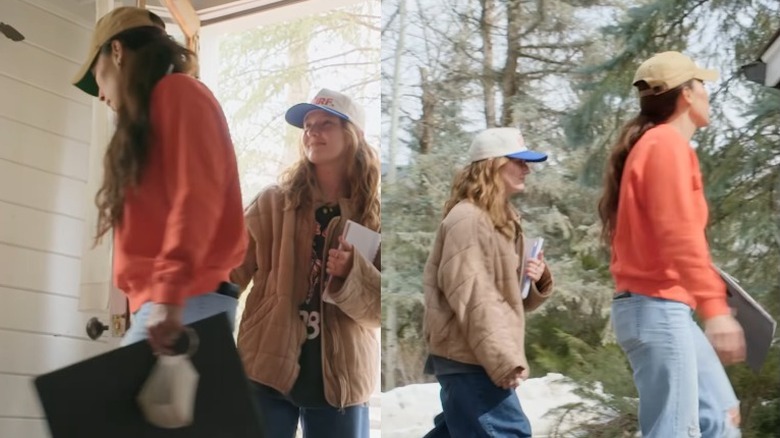 Images show footage of Ella Rose Gaines in an episode of "Fixer Upper: Colorado Mountain House"