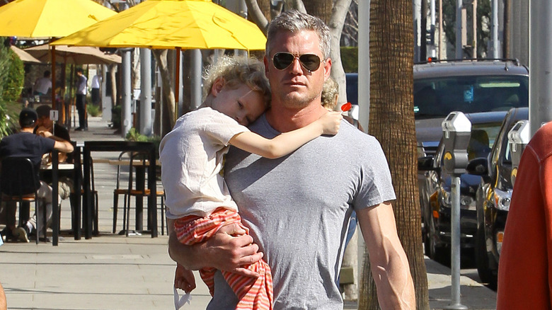 Eric Dane and his daughter Billie in 2014