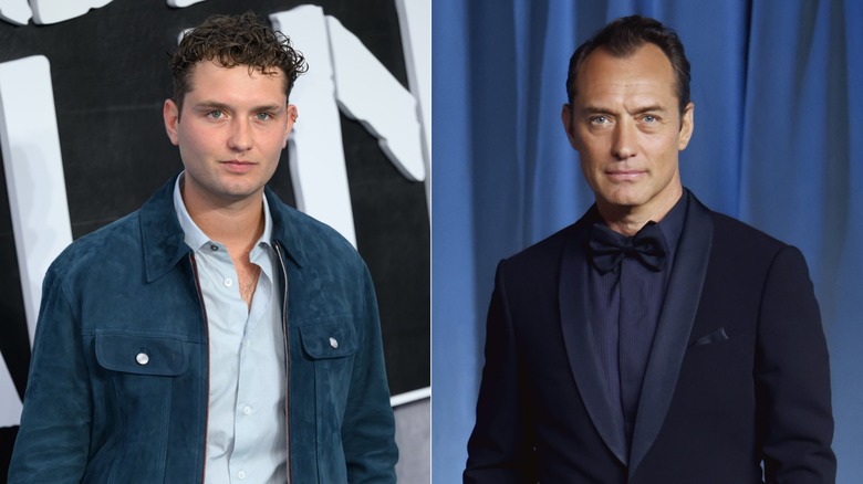 Raff Law and Jude Law lookalike photos