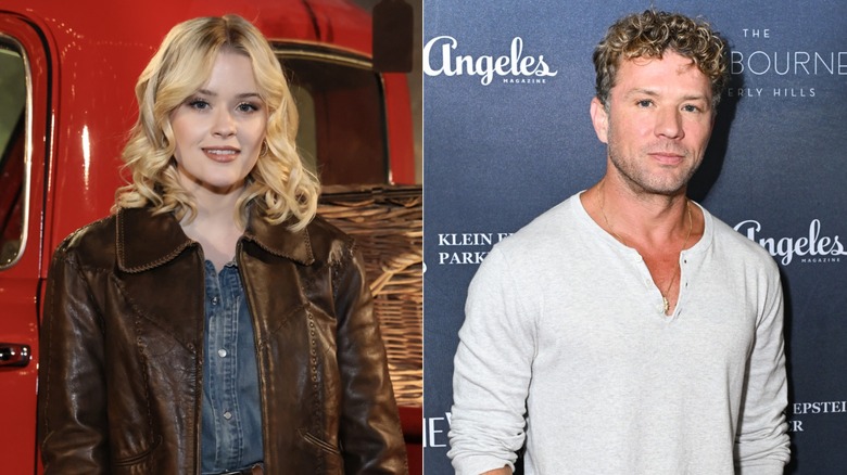 Split image of Ava Phillippe vs. Ryan Phillippe