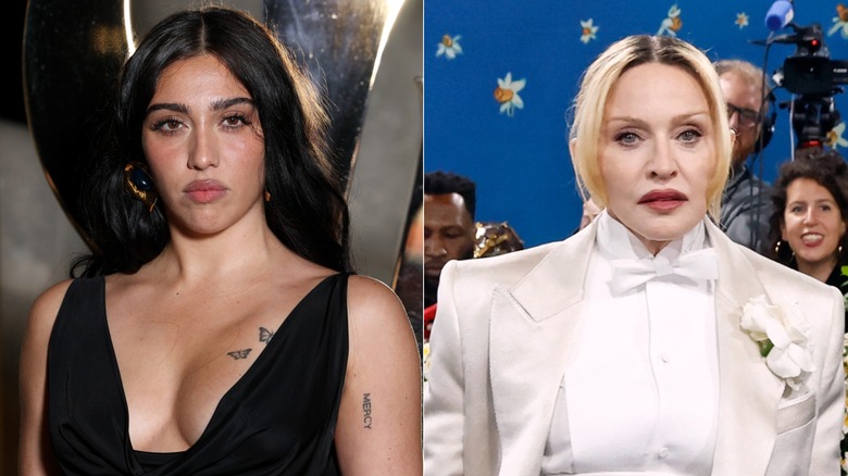 Split image of Lourdes Leon vs. Madonna
