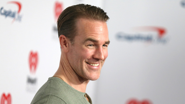 James Van Der Beek smiling