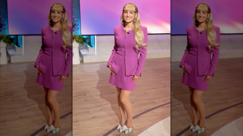 Meghan Trainor appears on "The Jennifer Hudson Show" on November 26, 2025 in Burbank, California