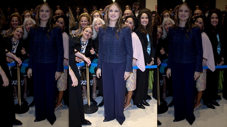 Crown Princess Leonor of Spain at the "Princesa De Asturias" awards 2025