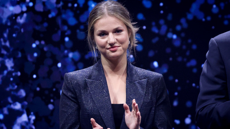 Crown Princess Leonor of Spain attends the "Princesa De Girona" Foundation Awards
